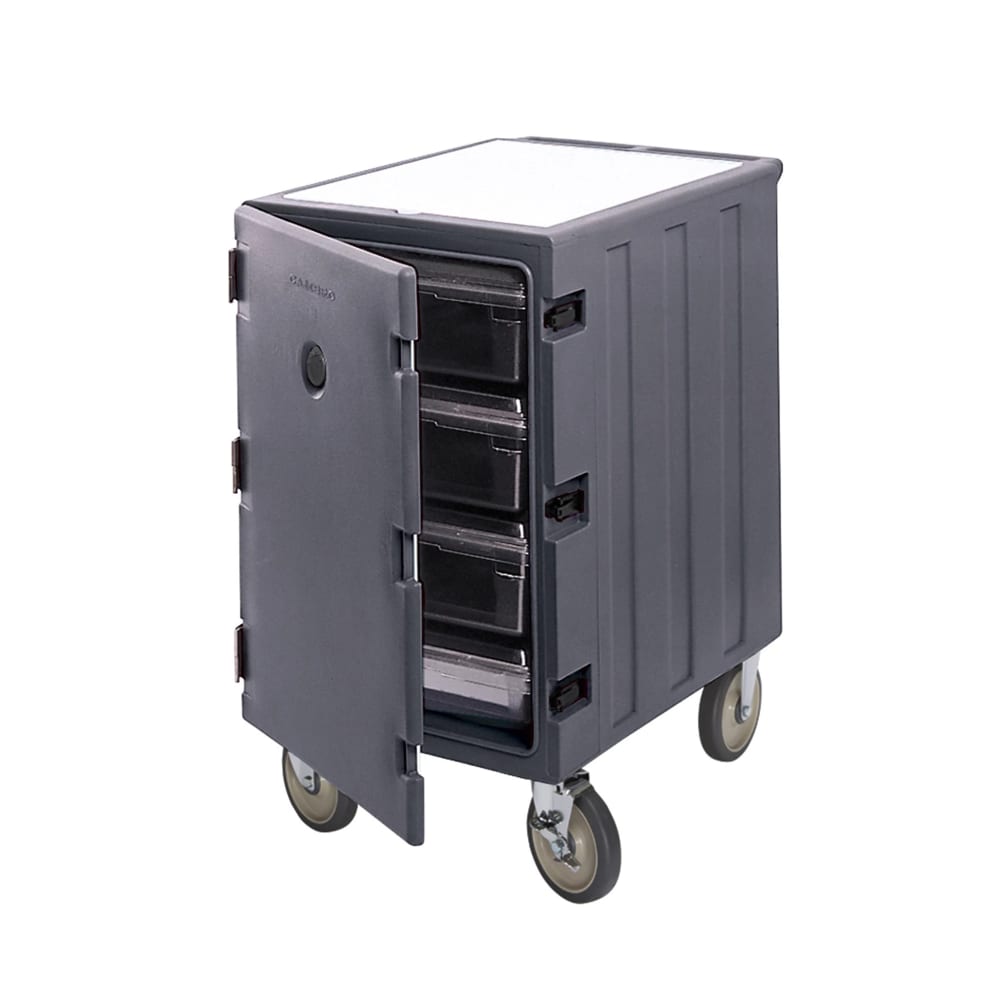 Cambro 1826LBC615 Camcart® Insulated Food Carrier w/ (13) Pan Capacity, Charcoal Gray