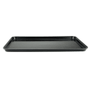 Cambro 1826MT110 Rectangular Market Display Tray - 17 13/16" x 25 11/16" x 11/16", Black thumbnail 7