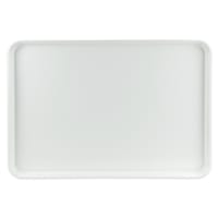 Cambro 1826MT142 Rectangular Market Display Tray - 17 13/16" x 25 11/16" x 11/16", Blue thumbnail 8