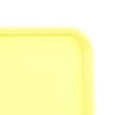 Cambro 1826MT145 Rectangular Market Display Tray - 17 13/16" x 25 11/16" x 11/16", Yellow thumbnail 5