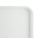 Cambro 1826MT148 Rectangular Market Display Tray - 17 13/16" x 25 11/16" x 11/16", White thumbnail 5
