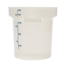 Cambro 18RFSPROPP190 18 qt CamRound® FreshPro Round Storage Container - Polypropylene, Translucent thumbnail 3