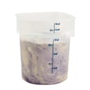 Cambro 18RFSPROPP190 18 qt CamRound® FreshPro Round Storage Container - Polypropylene, Translucent thumbnail 7