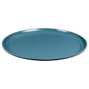 Cambro 1950401 19 1/2" Round Serving Camtray - Low-Profile, Fiberglass, Slate Blue thumbnail 3