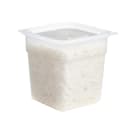 Cambro 1SFSPROPP190 1 qt FreshPro Square Food Storage Container - CamSquare®, Polypropylene, Translucent thumbnail 2