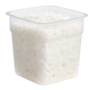 Cambro 1SFSPROPP190 1 qt FreshPro Square Food Storage Container - CamSquare®, Polypropylene, Translucent thumbnail 3