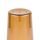 Cambro 2000P2153 22 oz Amber Textured Plastic Tumbler thumbnail 3