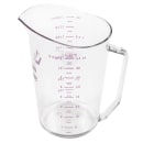 Cambro 200MCCW441 Measuring Cup w/ 2 qt Capacity, Allergen-Free, Polycarbonate, Clear thumbnail 3