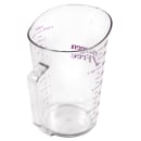 Cambro 200MCCW441 Measuring Cup w/ 2 qt Capacity, Allergen-Free, Polycarbonate, Clear thumbnail 5
