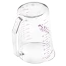 Cambro 200MCCW441 Measuring Cup w/ 2 qt Capacity, Allergen-Free, Polycarbonate, Clear thumbnail 6