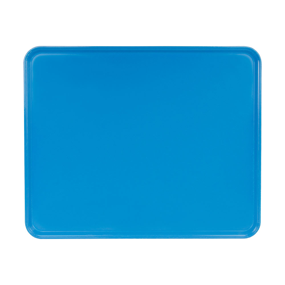 Cambro 2025MT142 Rectangular Market Display Tray - 20 3/4" x 25 9/16" x 13/16", Blue