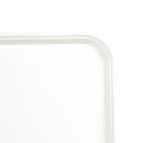 Cambro 2025MT148 Rectangular Market Display Tray - 20 3/4" x 25 9/16" x 13/16", White thumbnail 4