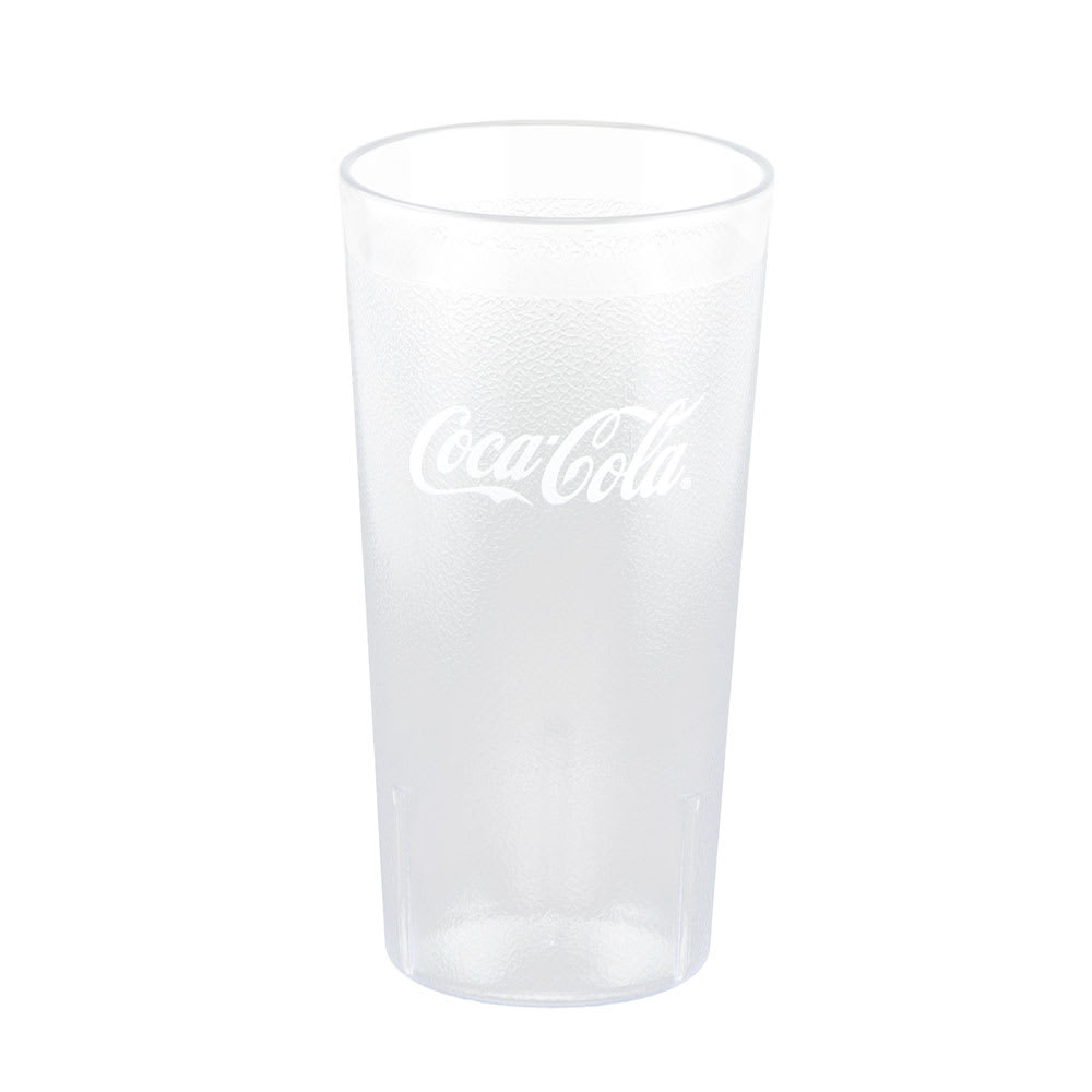 Cambro 20CC152 22 oz Clear Coca Cola® Tumbler