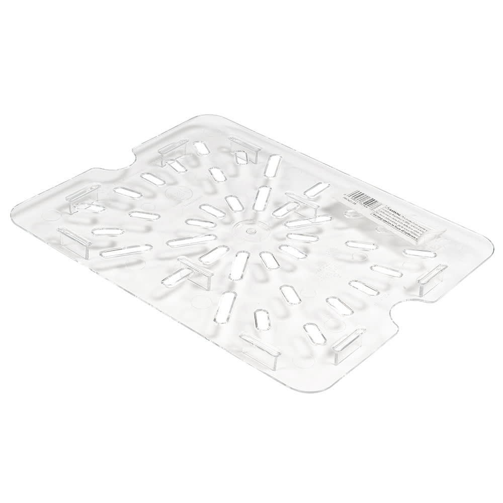 Cambro 20CWD135 Camwear Food Box Drain Shelf - Clear