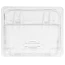 Cambro 20CWL135 FlipLid Food Pan Cover - Half Size, Hinged, Clear thumbnail 4