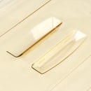 Cambro 20HPCH150 H-Pan Food Pan Cover - Half Size, Flat, Handle, Non-Stick, Amber thumbnail 6