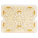 Cambro 20HPD150 H-Pan Food Pan Drain Shelf - Half Size, Non-Stick, Amber thumbnail 3