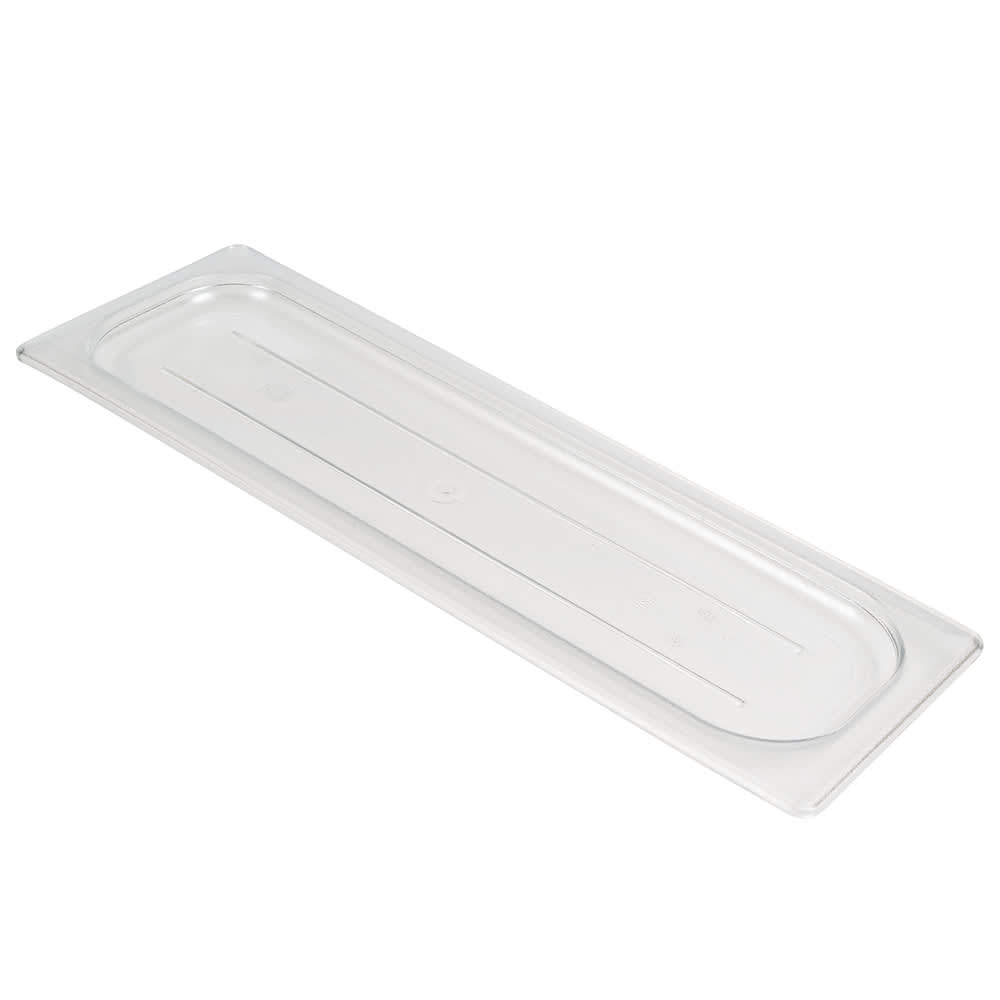 Cambro 20LPCWC135 Camwear Food Pan Cover - Half Size Long, Flat, Clear