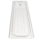 Cambro 20LPCWC135 Camwear Food Pan Cover - Half Size Long, Flat, Clear thumbnail 4