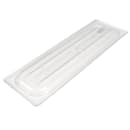 Cambro 20LPCWC135 Camwear Food Pan Cover - Half Size Long, Flat, Clear thumbnail 5