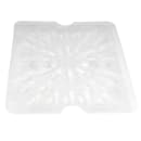 Cambro 20PPD190 Food Pan Drain Shelf - Half Size, Translucent thumbnail 4