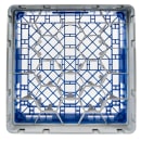 Cambro 20S318168 Camrack® Glass Rack w/ (20) Compartment - (1) Gray Extender, Blue thumbnail 3