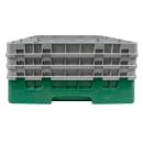 Cambro 20S638119 Camrack® Glass Rack w/ (20) Compartments - (3) Gray Extenders, Sherwood Green thumbnail 2