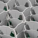 Cambro 20S638119 Camrack® Glass Rack w/ (20) Compartments - (3) Gray Extenders, Sherwood Green thumbnail 5