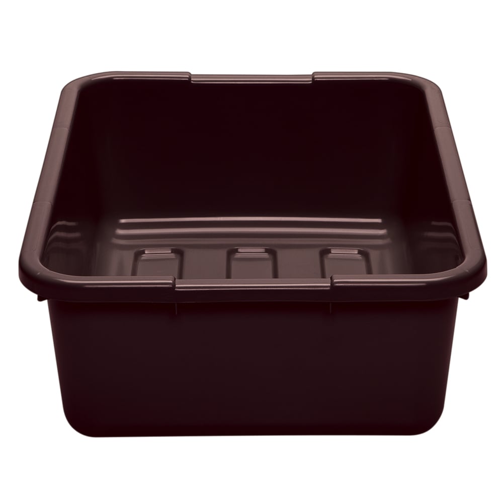 Cambro 21157CBP131 Cambox® Bus Box - 15 3/16" x 20 3/16" x 6 15/16", Dark Brown