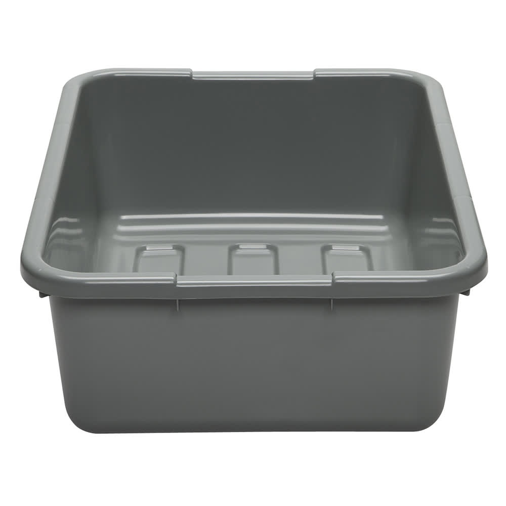 Cambro 21157CBP180 Cambox® Bus Box - 15 3/16" x 20 3/16" x 6 15/16", Light Gray