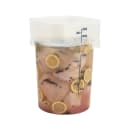 Cambro 22RFSPROPP190 22 qt CamRound® FreshPro Round Storage Container - Polypropylene, Translucent thumbnail 6