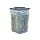 Cambro 22SFSPROPP190 22 qt FreshPro Square Food Storage Container - CamSquare®, Polypropylene, Translucent thumbnail 4