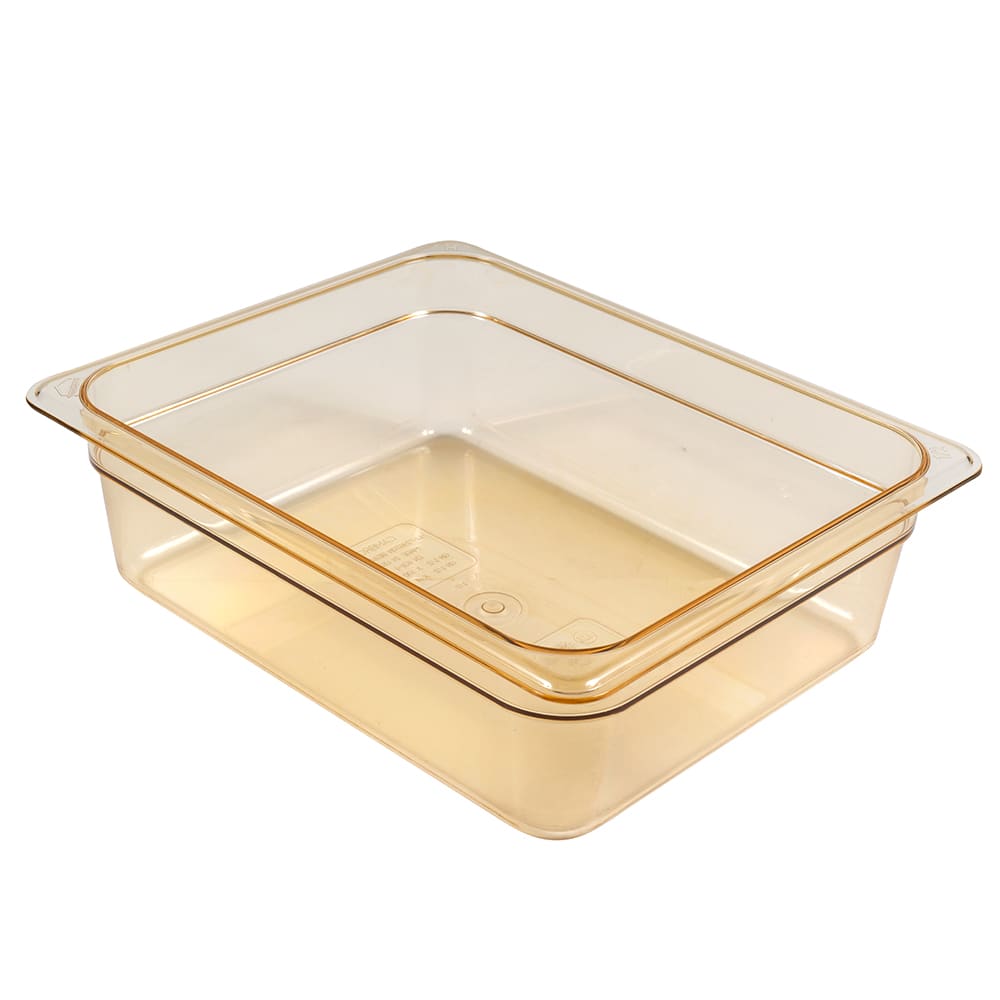 Cambro 24HP150 4"D Half Size High Temp Food Pan - Non-Stick