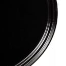 Cambro 2500110 Oval Serving Camtray - 19 1/4x24", Fiberglass, Black thumbnail 5