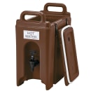 Cambro 250LCD131 2 1/2 Camtainer® Insulated Beverage Dispenser, Dark Brown thumbnail 2