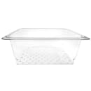 Cambro 25CLRCW135 Camwear Colander - Half Size, 5"D, Clear thumbnail 2