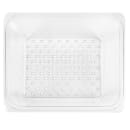 Cambro 25CLRCW135 Camwear Colander - Half Size, 5"D, Clear thumbnail 3