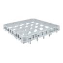 Cambro 25E1151 Full Size Glass Rack Extender w/ (25) Compartments - Full Drop, Soft Gray thumbnail 2