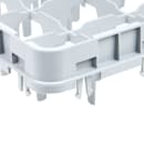 Cambro 25E1151 Full Size Glass Rack Extender w/ (25) Compartments - Full Drop, Soft Gray thumbnail 4