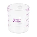 Cambro 25MCCW441 Dry Measuring Cup w/ 1 Cup Capacity, Allergen-Free, Polycarbonate, Clear thumbnail 3