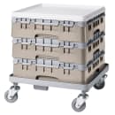 Cambro 25S318184 Camrack® Glass Rack w/ (25) Compartments - (1) Gray Extender, Beige thumbnail 2