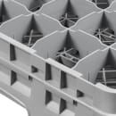 Cambro 25S418151 Camrack® Glass Rack w/ (25) Compartments - (1) Gray Extender, Soft Gray thumbnail 5