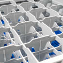 Cambro 25S638168 Camrack® Glass Rack w/ (25) Compartments - (3) Gray Extenders, Blue thumbnail 5