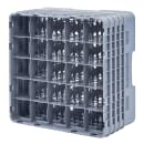 Cambro 25S900151 Camrack® Glass Rack w/ (25) Compartments - (4) Extenders, Soft Gray thumbnail 2