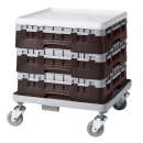 Cambro 25S900167 Camrack® Glass Rack w/ (25) Compartments - (4) Extenders, Brown thumbnail 2