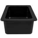Cambro 26CF110 ColdFest Food Pan - Half Size, 6"D, Black thumbnail 4