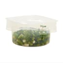 Cambro 2RFSPROPP190 2 qt CamRound® FreshPro Round Storage Container - Polypropylene, Translucent thumbnail 10
