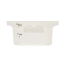 Cambro 2RFSPROPP190 2 qt CamRound® FreshPro Round Storage Container - Polypropylene, Translucent thumbnail 3