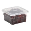 Cambro 2SFSCW135 2 qt Square Food Storage Container - CamSquare®, Clear thumbnail 2