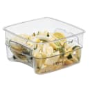 Cambro 2SFSPROCW135 2 qt FreshPro Square Food Storage Container - CamSquare®, Polycarbonate, Green Graduation thumbnail 6
